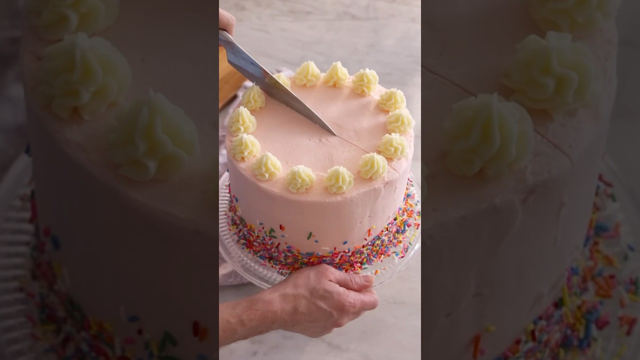 How to Cut a Round Cake