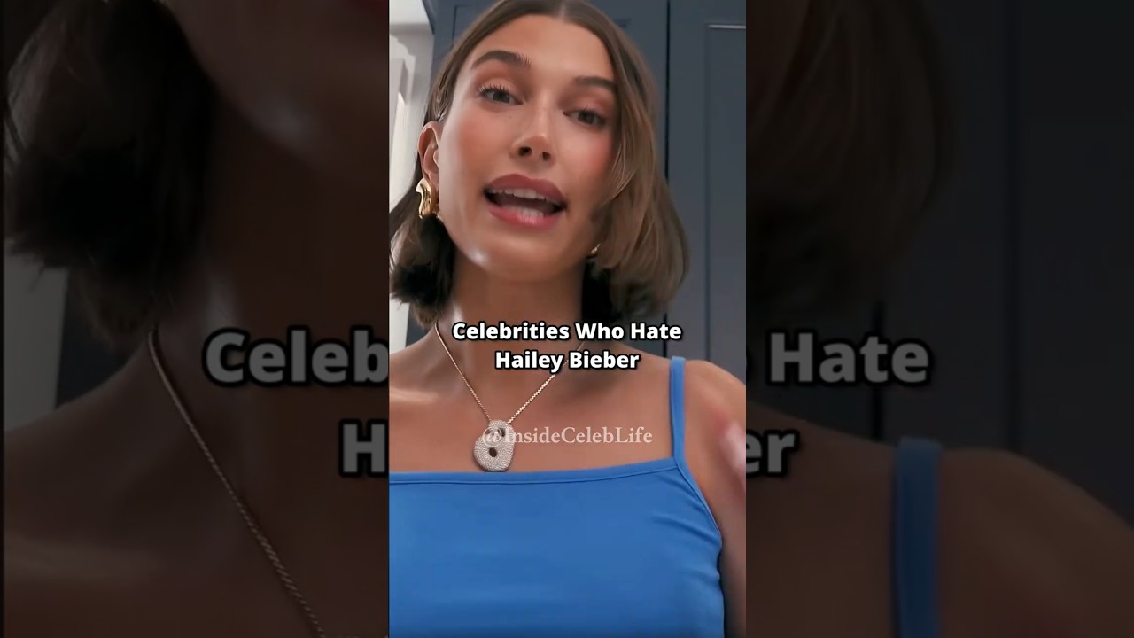 Why do these celebs hate Hailey Bieber! 😵