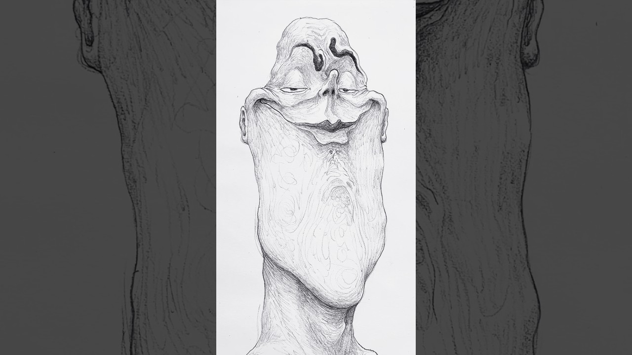 How To Draw A SMUG Face! 😏 #art #drawing #shorts