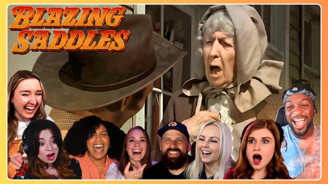 BEST “Up Yours N*****” Reactions 🫢 Blazing Saddles (1974) First Time Watching Movie Reaction