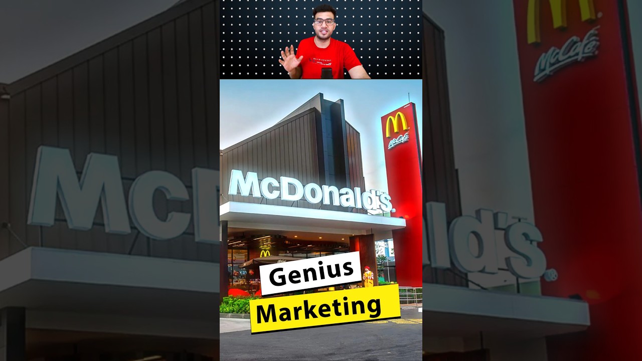 McDonald’s Genius Marketing #shorts #shortvideo #business #marketing