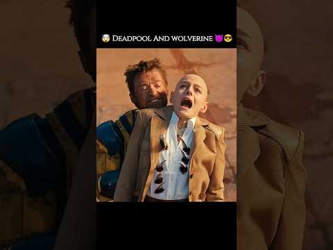 🤯Deadpool And wolverine 😈😎 Awesome Status 💯#shortvideo #deadpool #movieclips #marvel