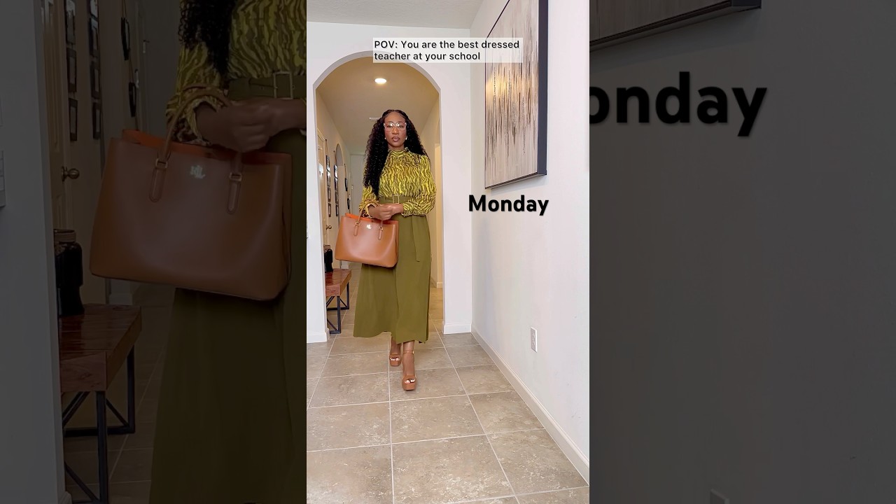 TEACHER OUTFITS FOR A WEEK | Work Wear Style | KASS STYLZ #outfitideas #fashion #ootd