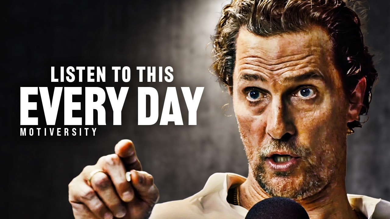 YOU OWE IT TO YOU IN 2025 – Best Motivational Speech | Matthew McConaughey