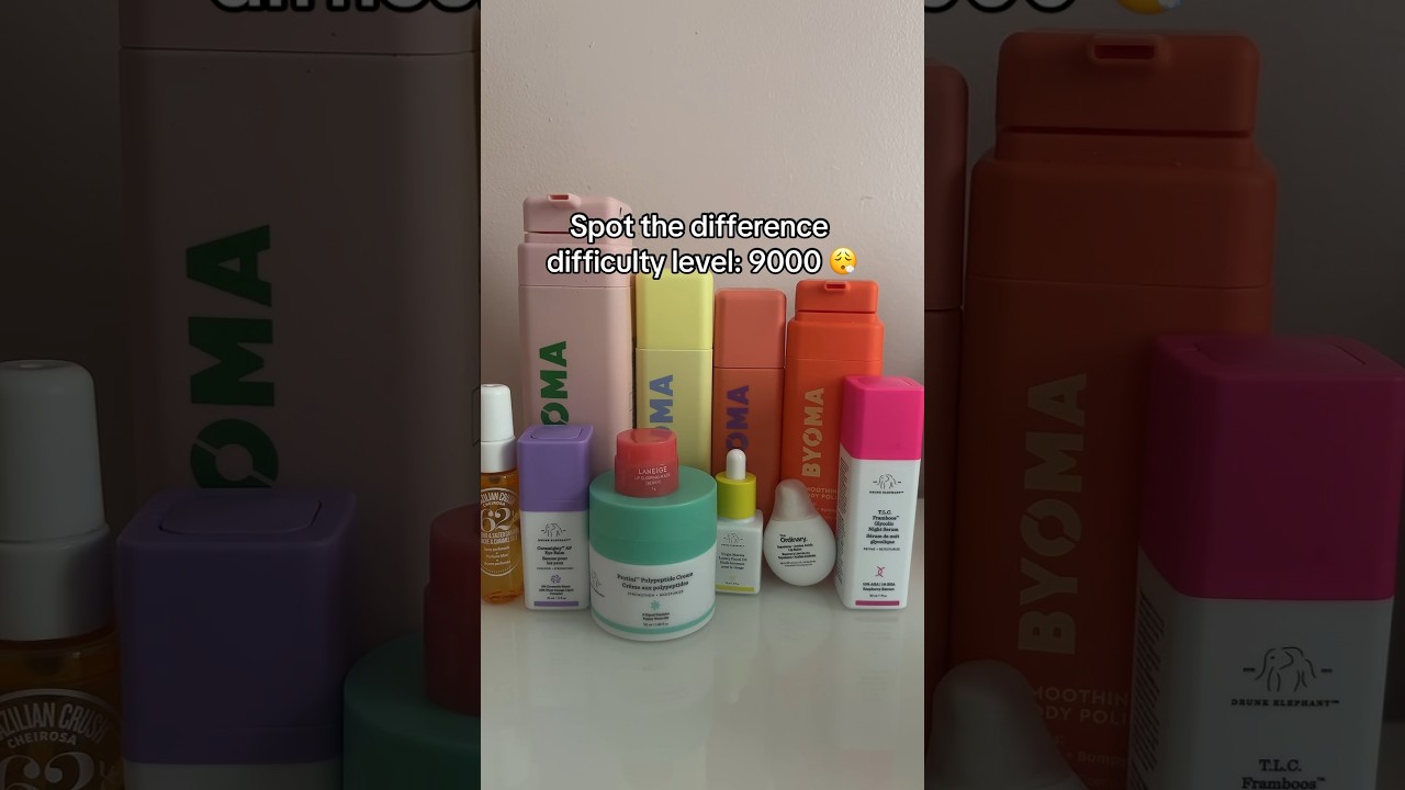SPOT THE DIFFERENCE SKINCARE EDITION ✨