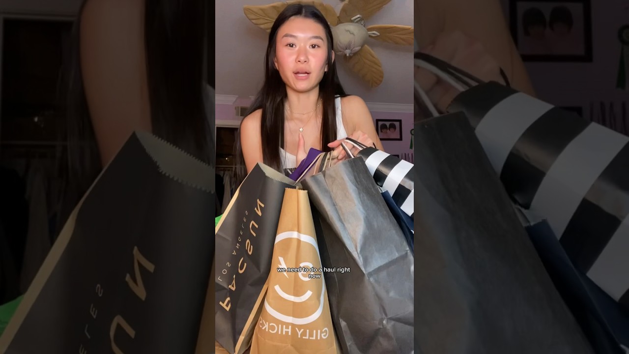 HAUL TIME 🛍️ #shorts #shopping #haul #shoppinghaul #clothes #clothinghaul