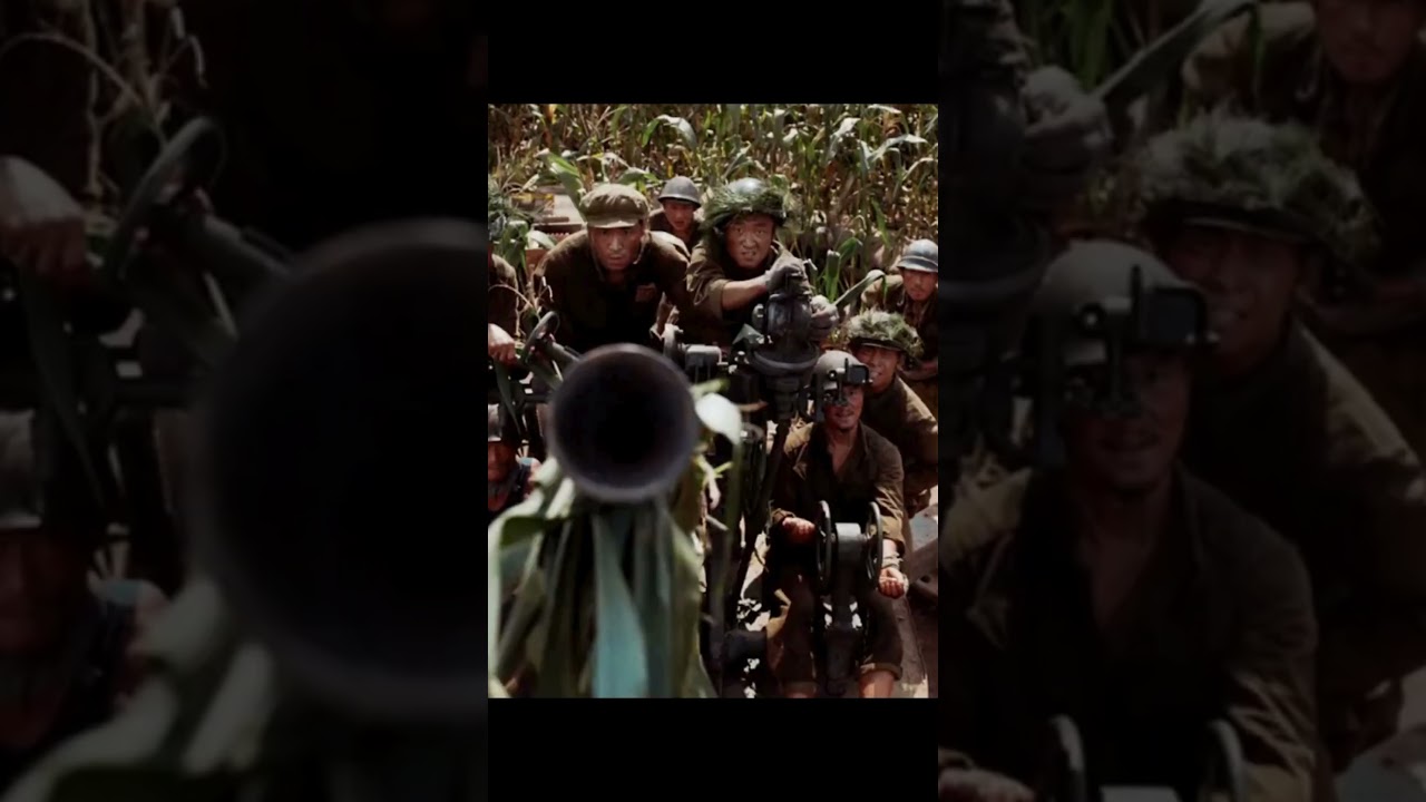 Ambushed by anti-aircraft gun – The Sacrifice (2020) – Korean War #movieclips #warmovie