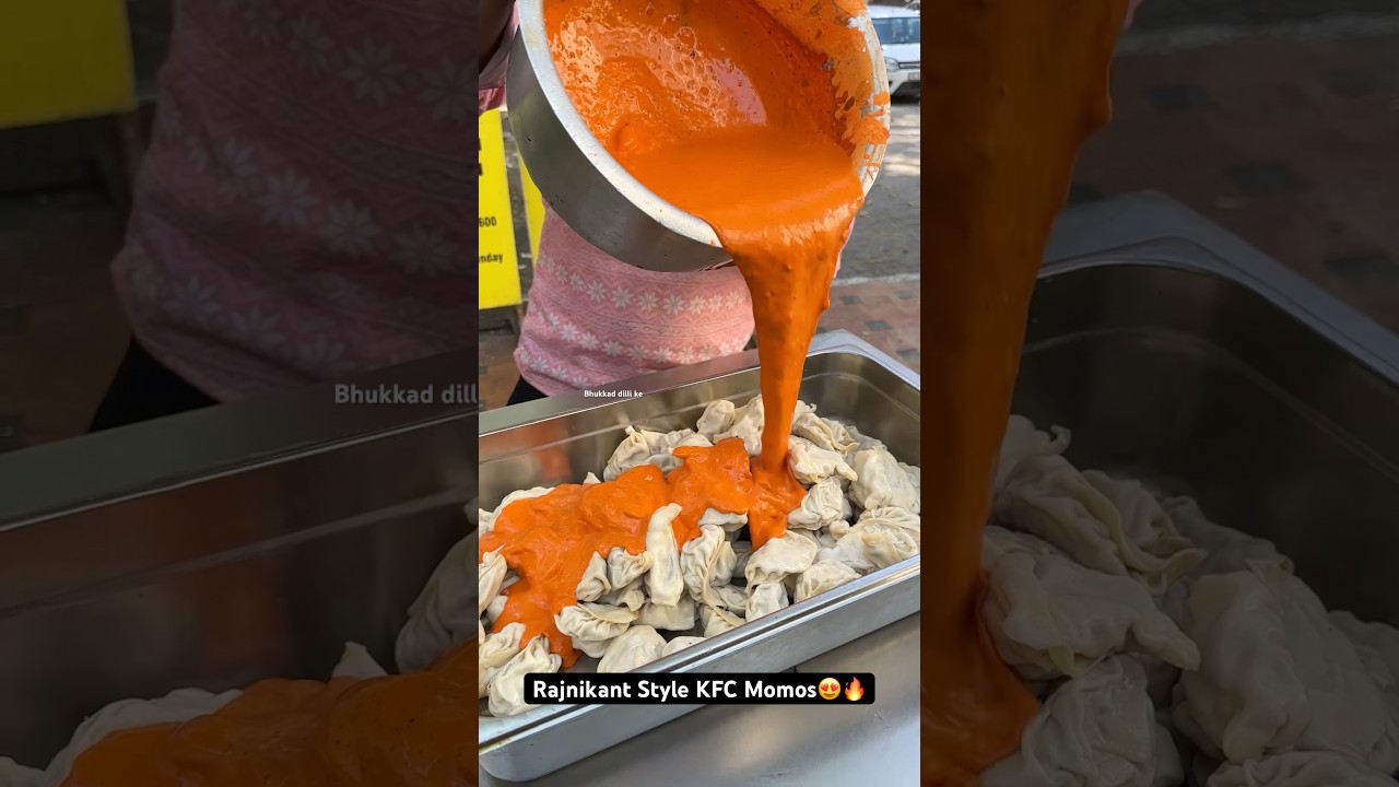 Rajnikant Style KFC Momos😍🔥|| Indian Street Food