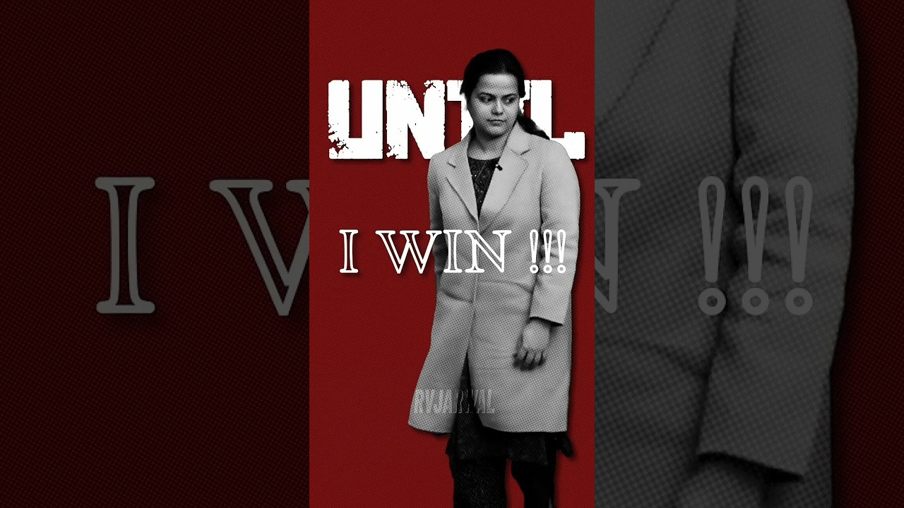 It’s Not over Until I Win 🔥| Shakti Dubey | UPSC Topper 2024 | Rank-1 | Rv Jarwal #upsctopper #upsc