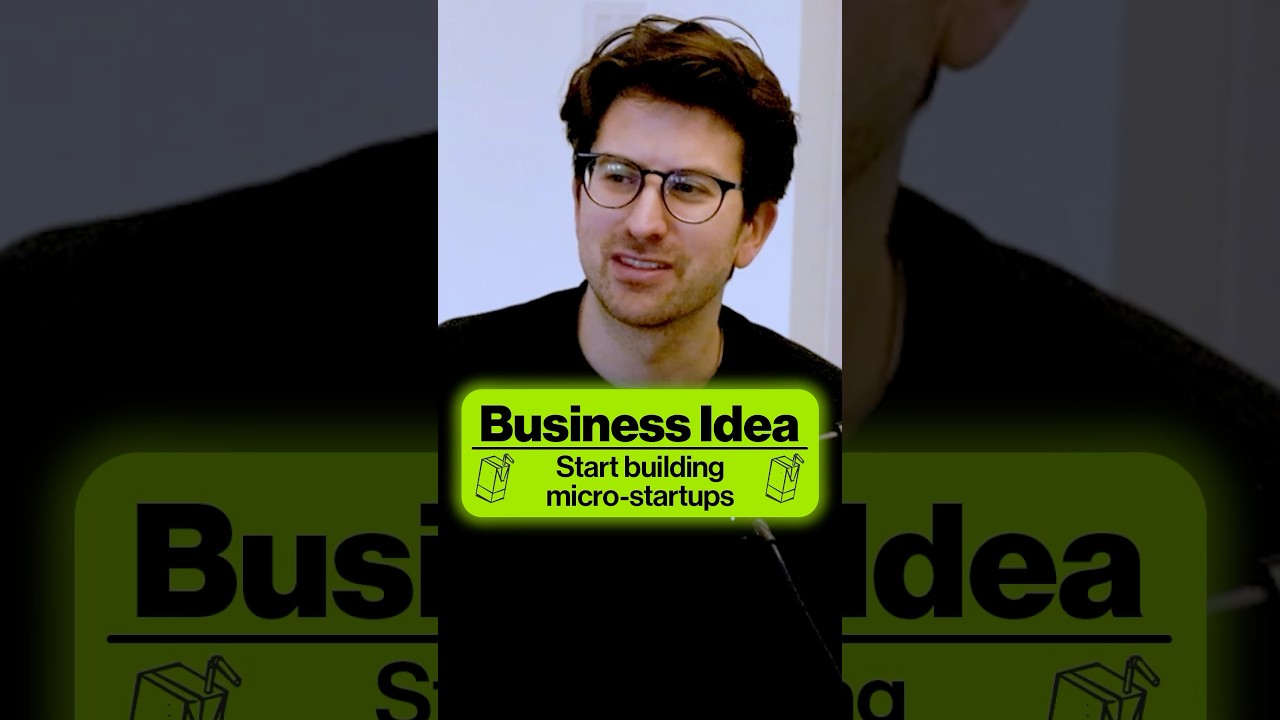 The future of building startups is building micro-startups