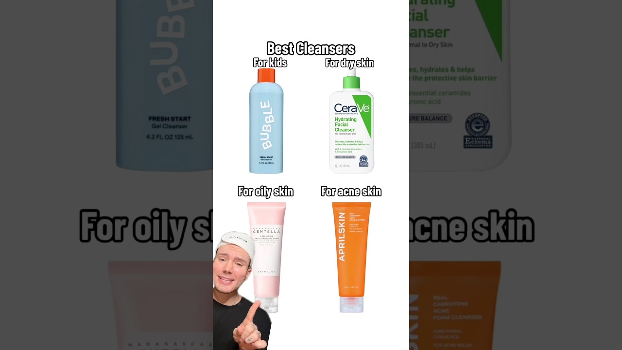 BEST SKINCARE PRODUCTS!😱 (follow for more!💗) #skincare #skin #skincareroutine #beauty #beautytips