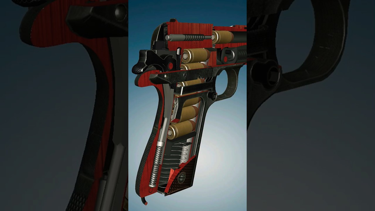 How does a Pistol works | Colt 1911