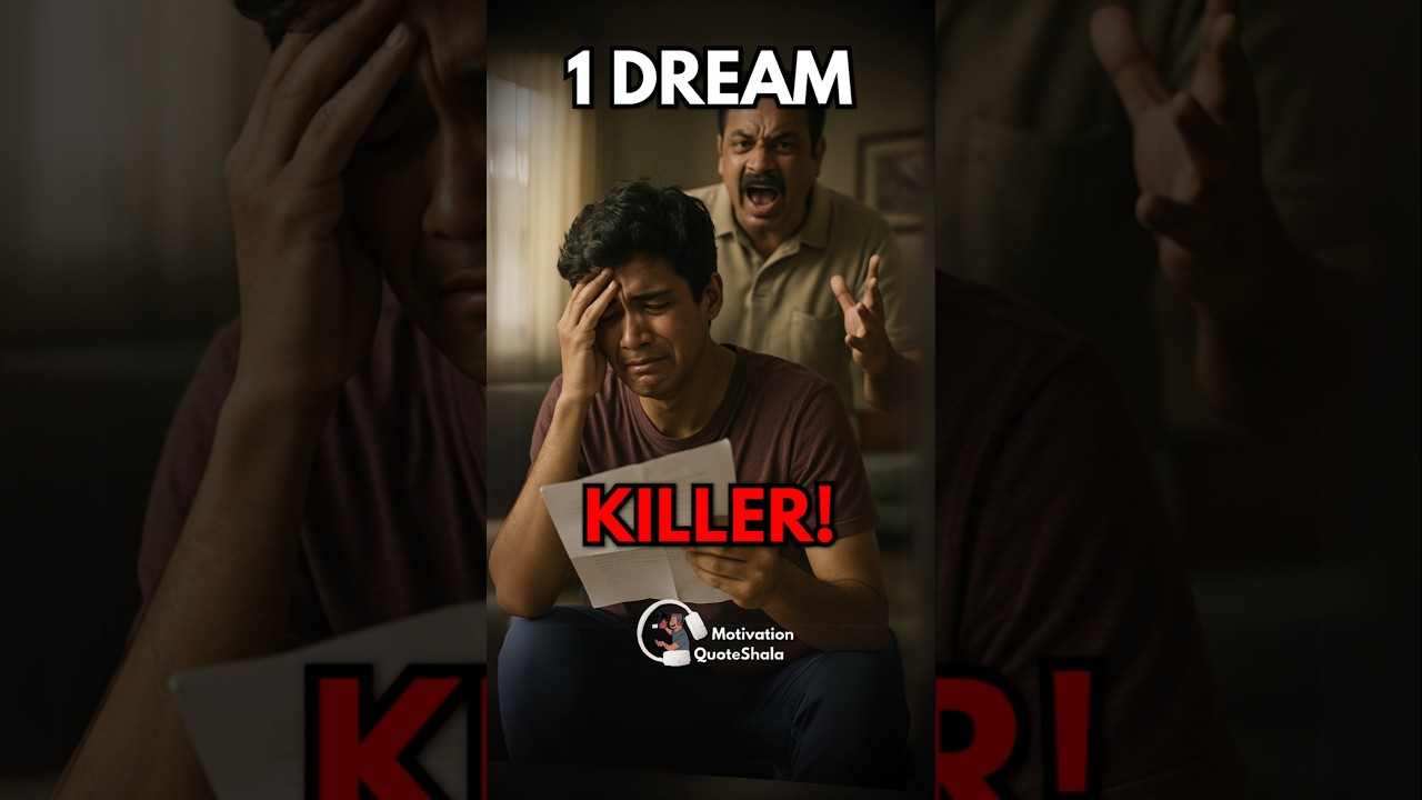1 Killer of 99% Dreams 💔 Heart Touching Story #motivationalstory