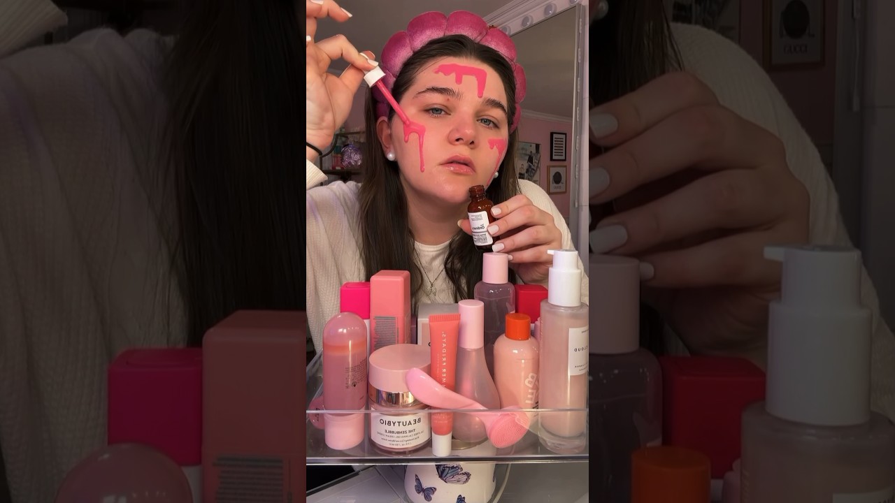 Full face of PINK Skincare👀🩷 what next?