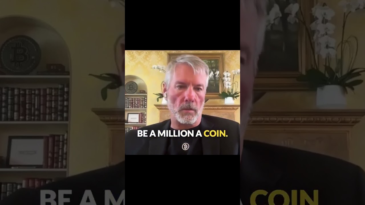 Michael Saylor: Bitcoin is going to $50,000,000 (People will be whining) #crypto