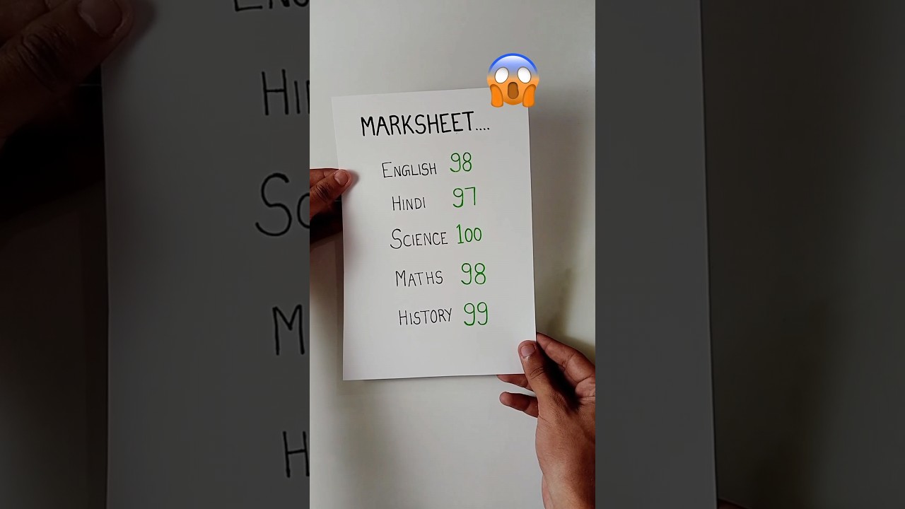 Follow This Method to Score Highest Marks in Exams🔥#study #studytips #exams