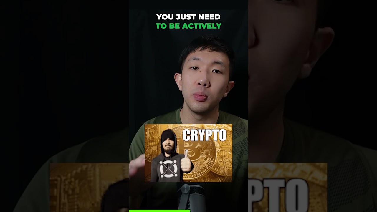 How I earn $1000/month with Crypto Passive Income 🤑 #passiveincome #sidehustle #defi #shorts