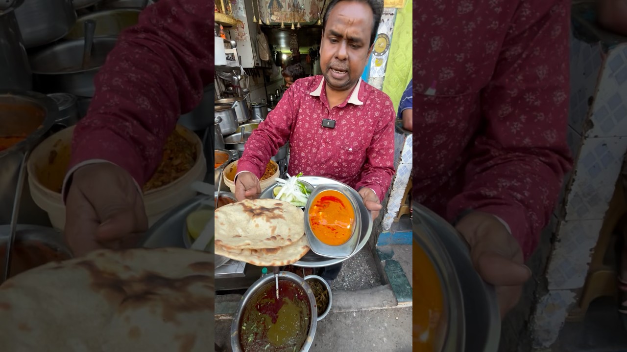 20/- Rupay me Shahi paneer 🤣😱🫣 #shorts #streetfood #youtubeshorts #trending