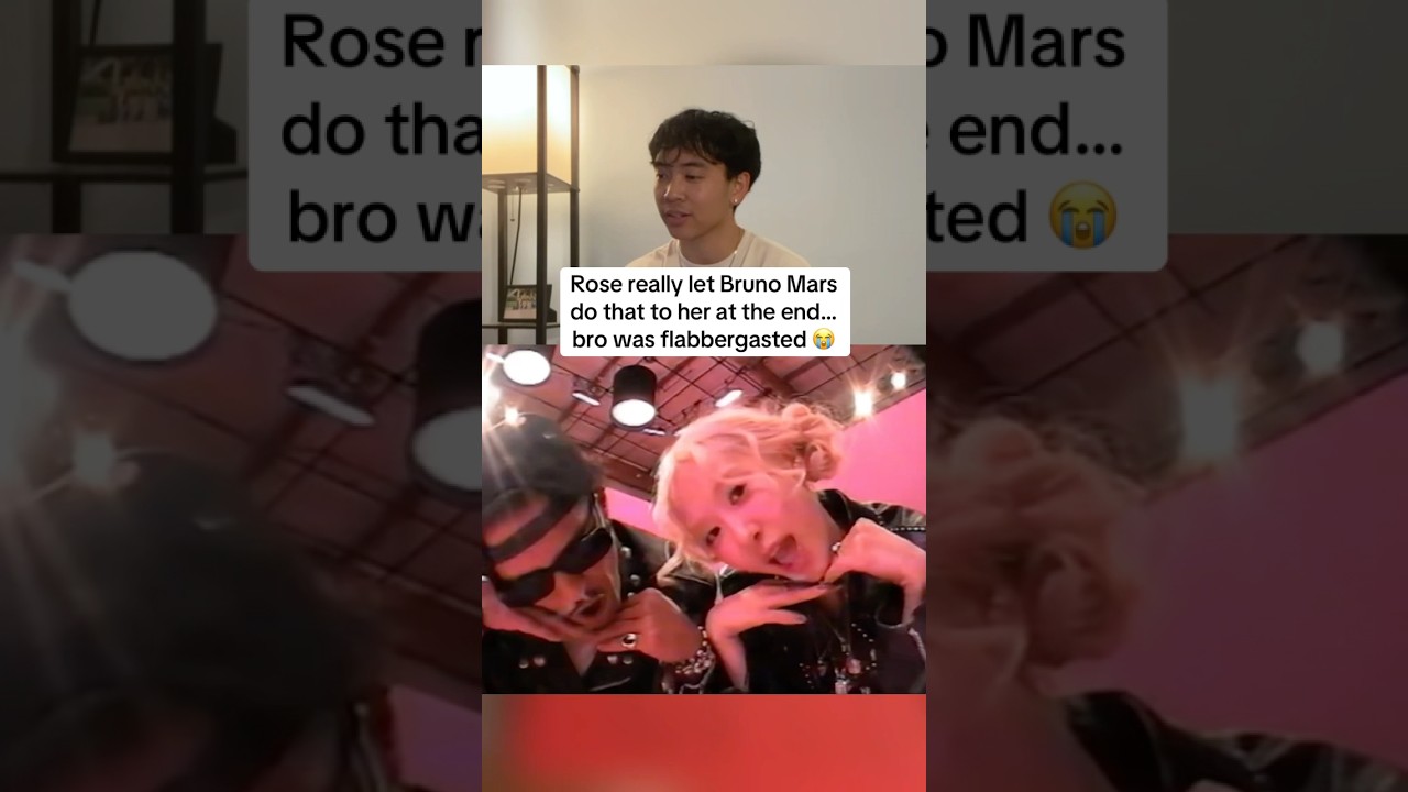 ROSÉ & Bruno Mars – APT. (Official Music Video) REACTION! 😭 #shorts