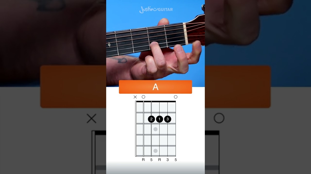 How to play the A Chord on Guitar (it’s so easy!) #Shorts