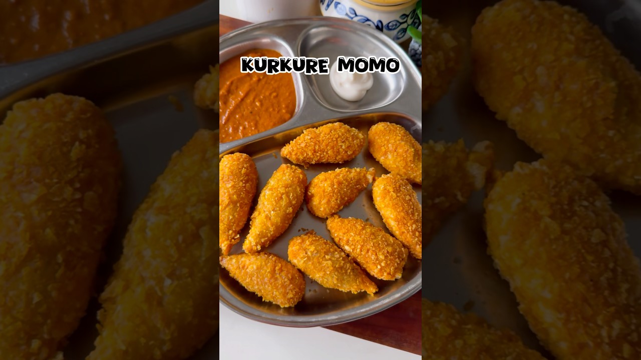 KURKURE MOMO RECIPE #ashortaday #recipe #shortsvideo #shortsvideo #shorts #momos #momo