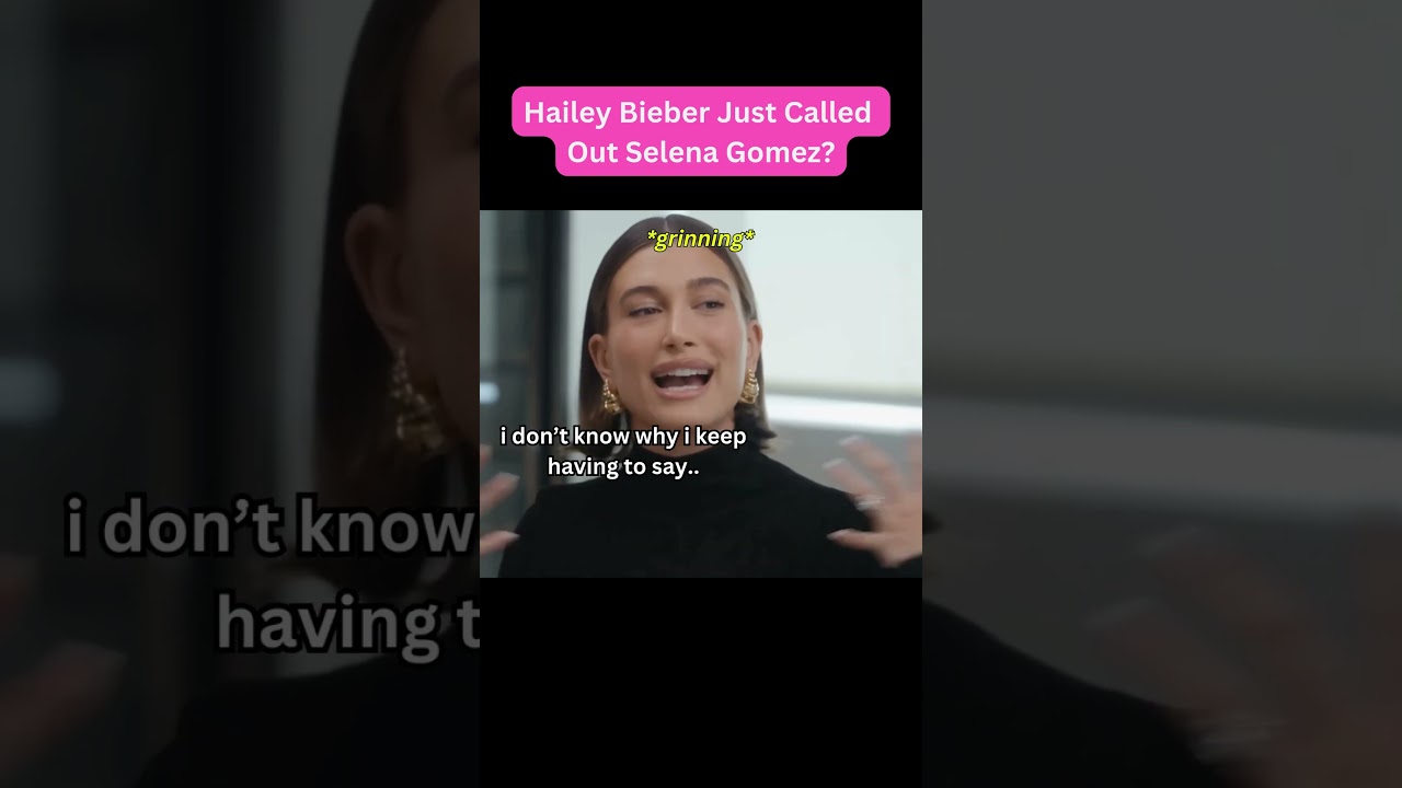 Hailey Bieber Just Called Out Selena Gomez? #JustinBieber #HaileyBieber #SelenaGomez #Viral