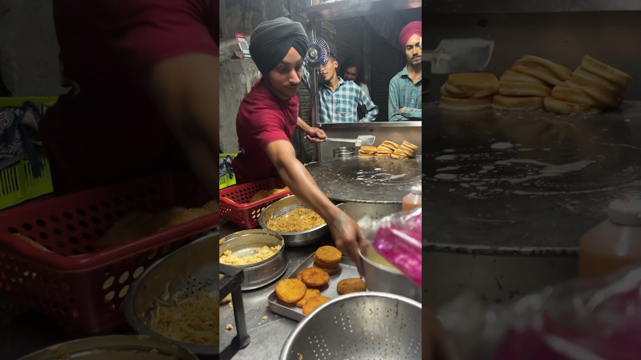 Poor unhygienic Speedy Singh Burger AK 47 Amul Butter  33 Feet Road Ludhiana Rate Full