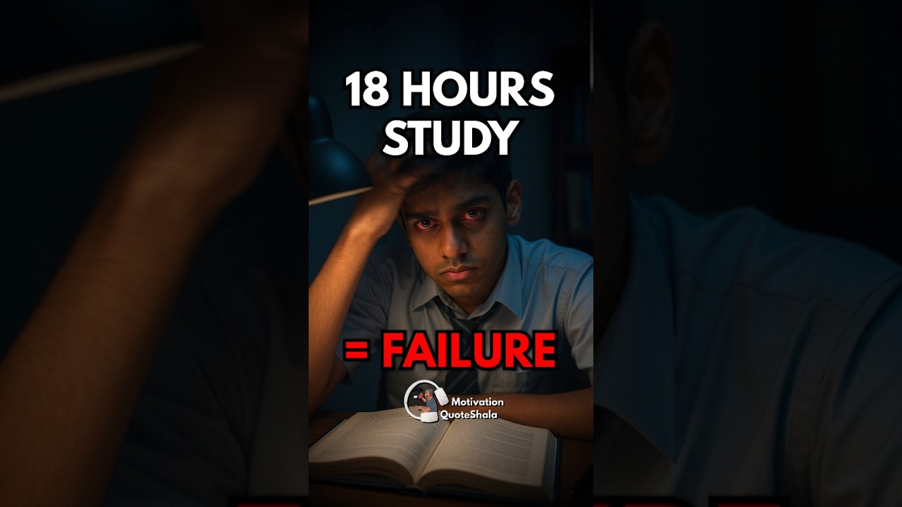 3 HOURS STUDY = TOPPER? 😱 Secret Routine Exposed🔥 #studytips