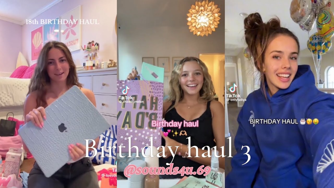 Birthday haul 3