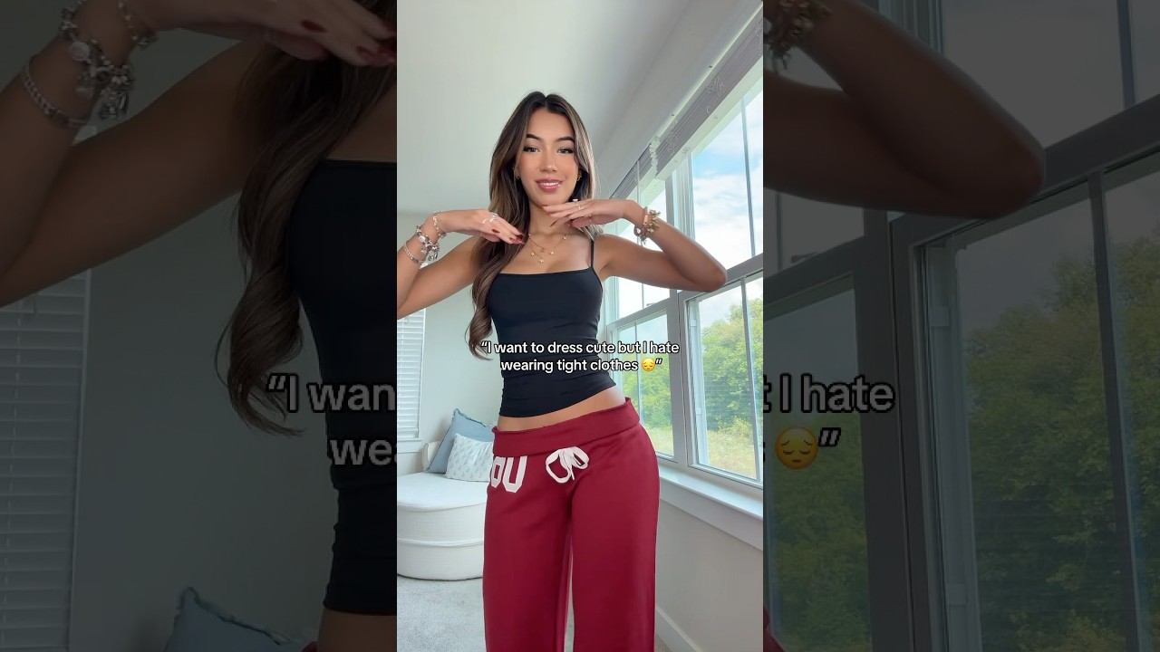 Baggy outfits can still be cute!🩰🥰#baggyjeans #ootd #fashion #outfitideas #outfit #trending