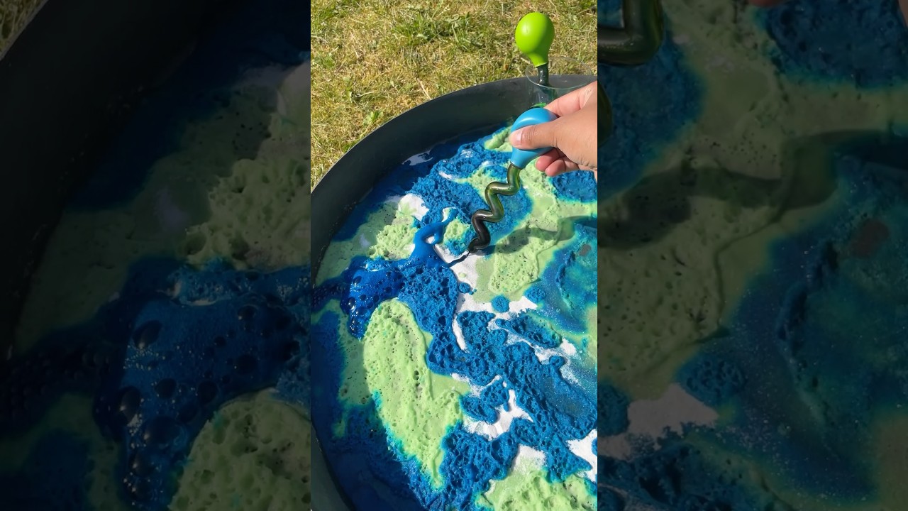 Fizzy Earth STEM Activity for Kids #science #shorts #steam