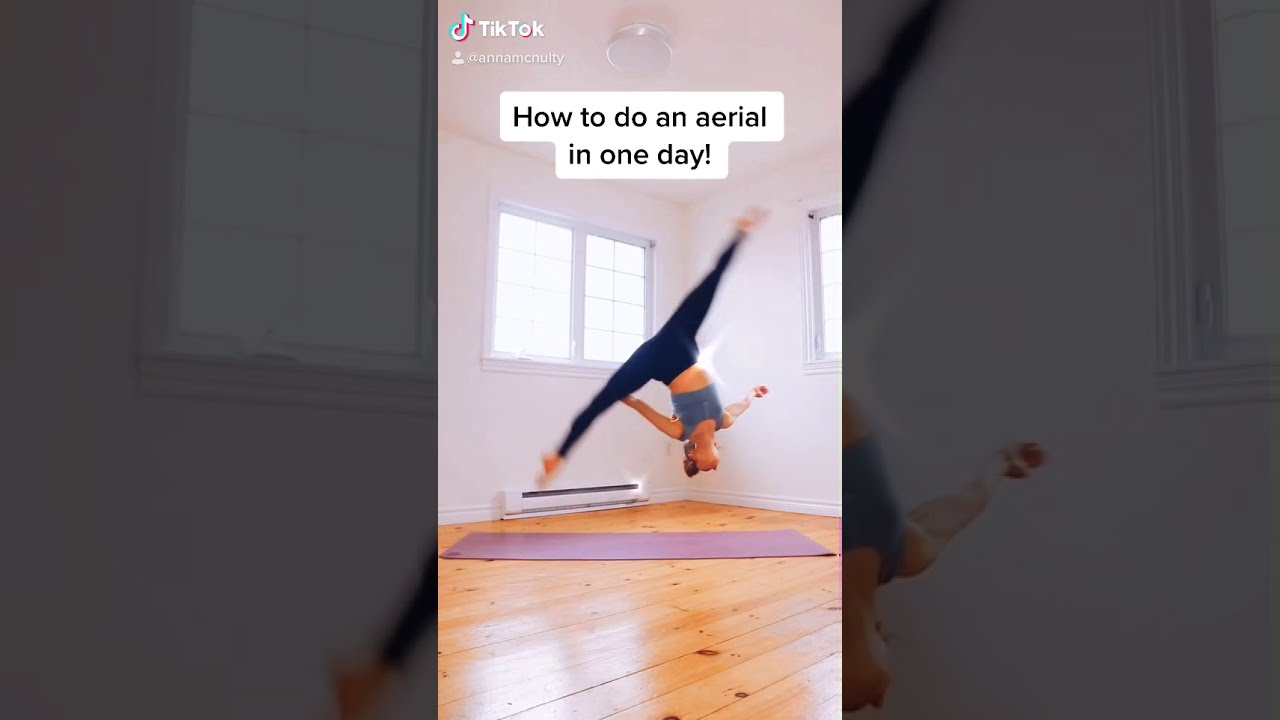How to do an Aerial in One Day! | Anna McNulty TikTok