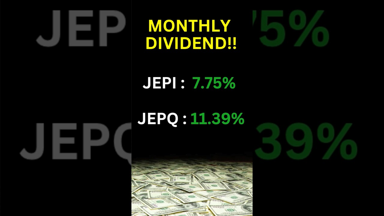 JEPI vs. JEPQ: Best Monthly Dividend ETF to live off passive income forever!