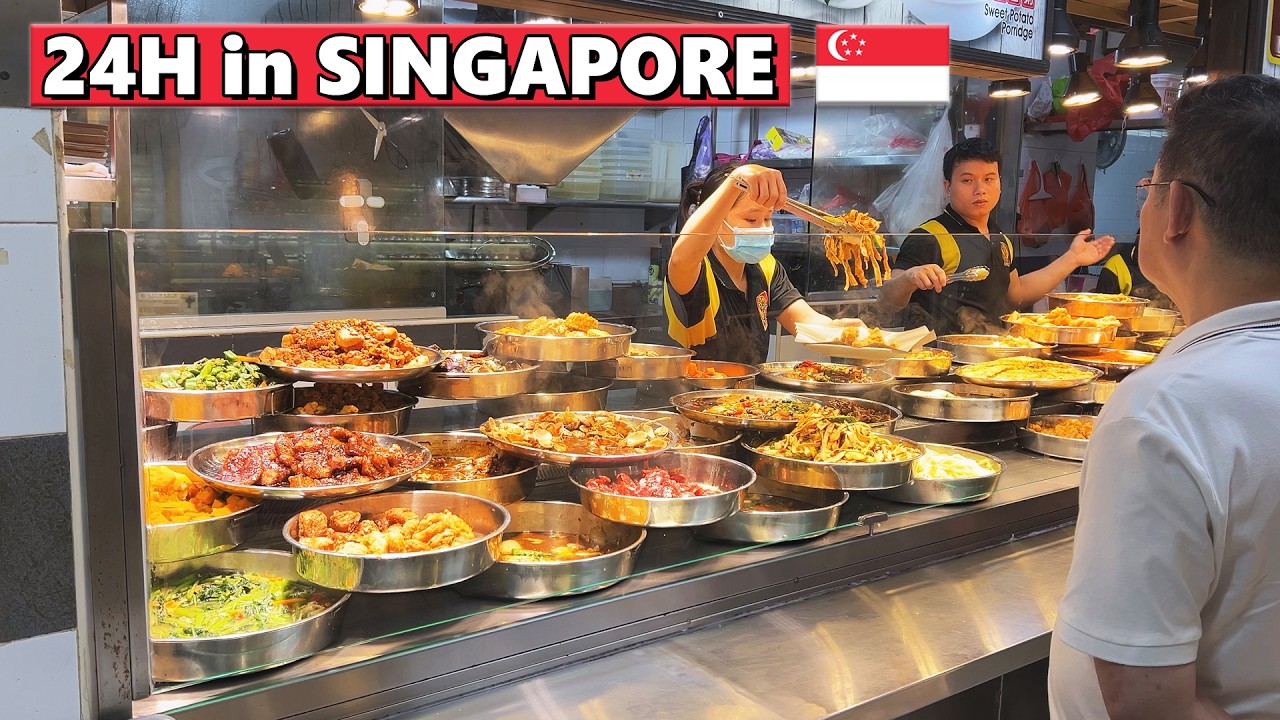 24 Hours In SINGAPORE – BEST STREET FOOD In ASIA?