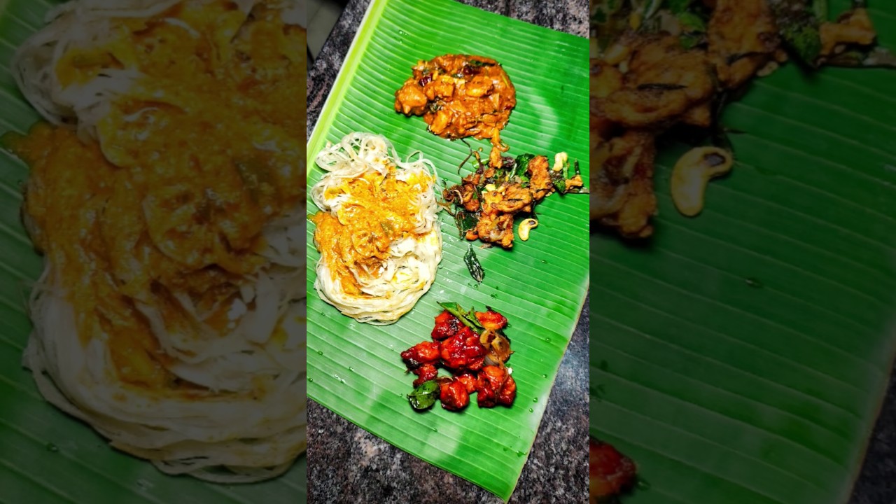 🔥♨️ NOOL பரோட்டா + CHICKEN வறுவல் + கறி DOSA #shorts #foodshorts #tamilshorts #erode