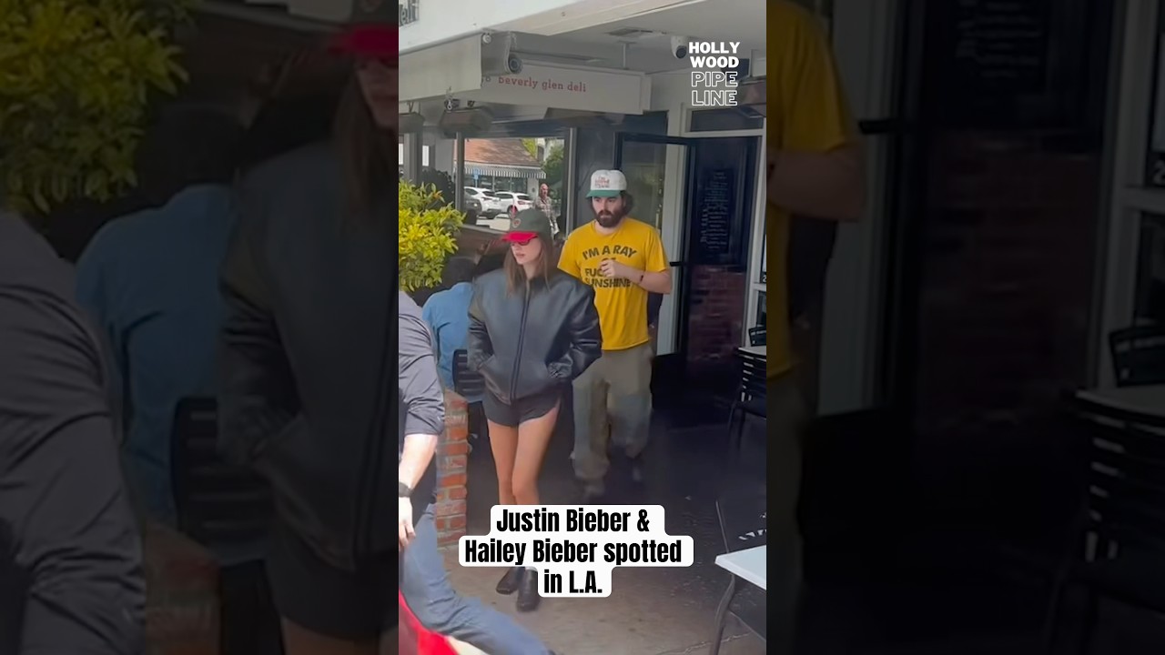 #JustinBieber and Hailey Return to L.A. #coachella #celebritynews #hollywoodpipeline #shorts