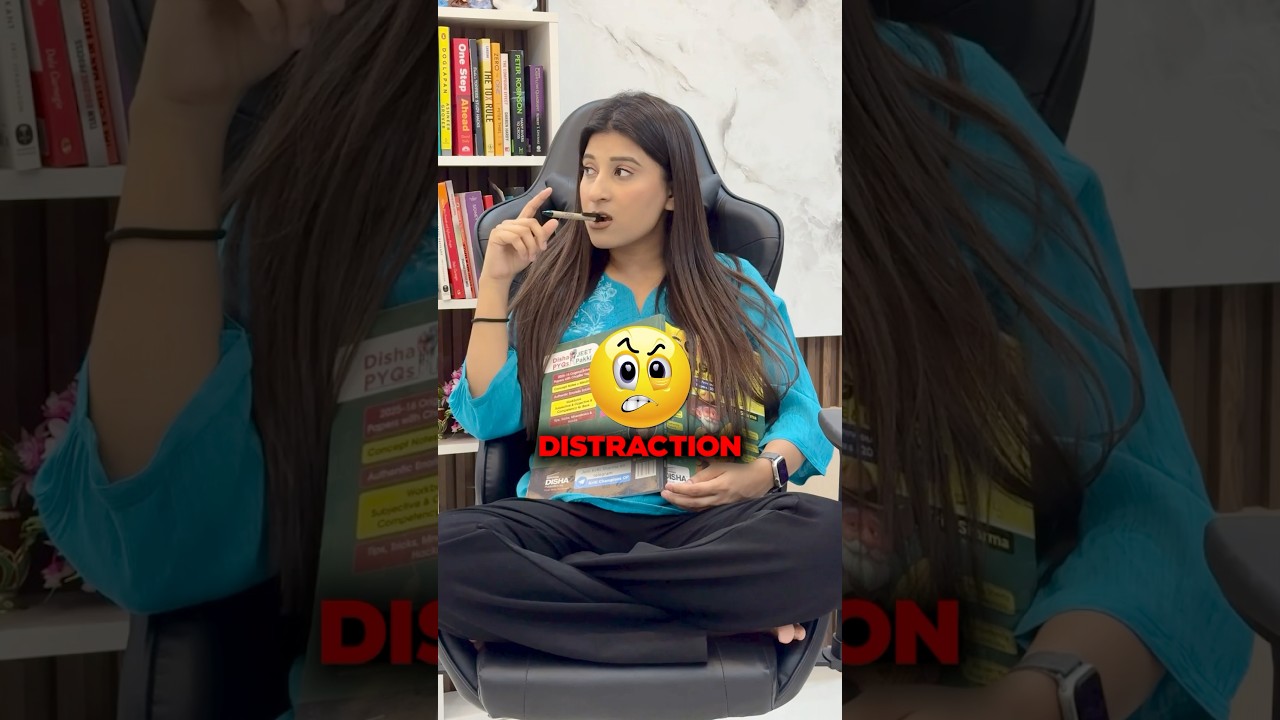 How to Avoid Distractions While Studying😓 Try These 3 Tricks🤯 #shorts #studytips #study