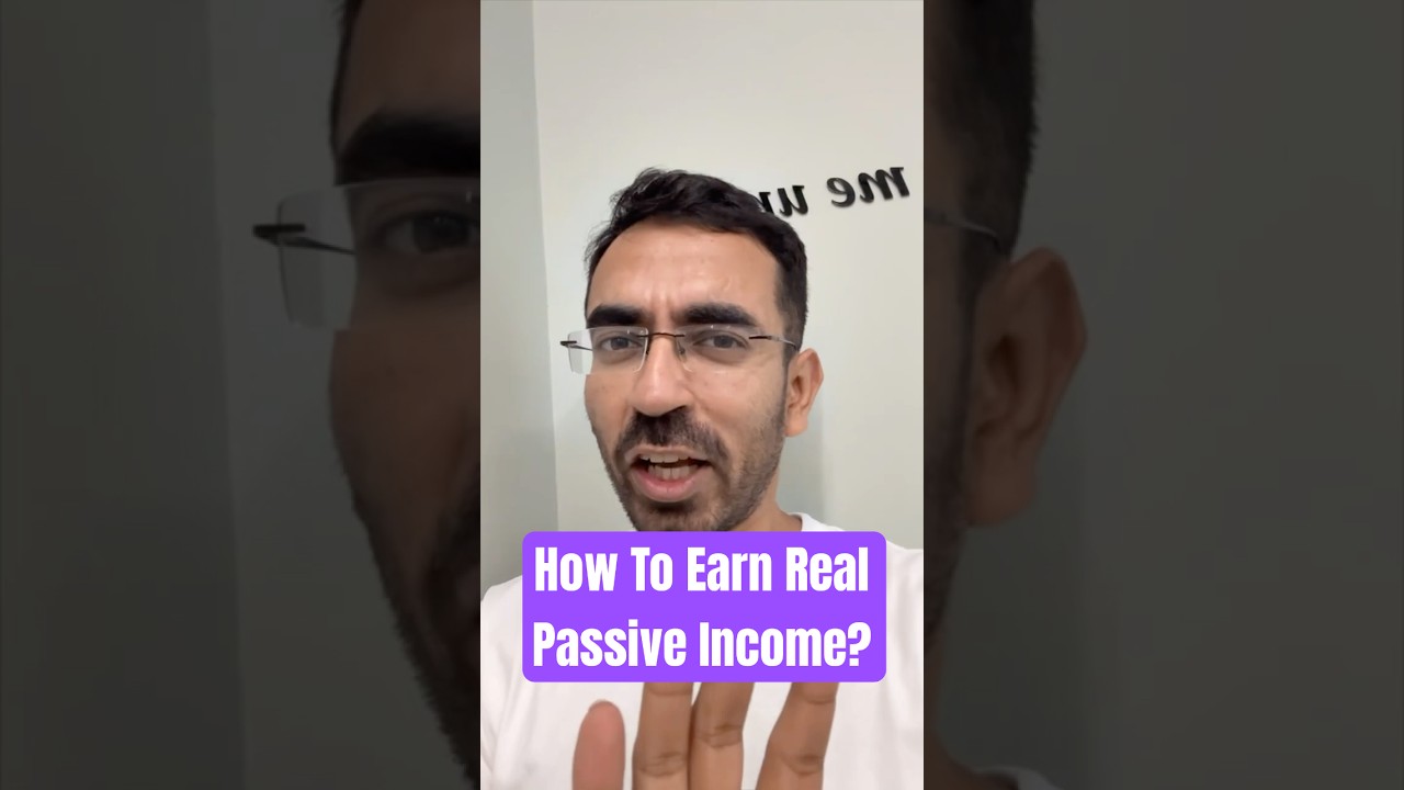 How To Earn Real Passive Income?