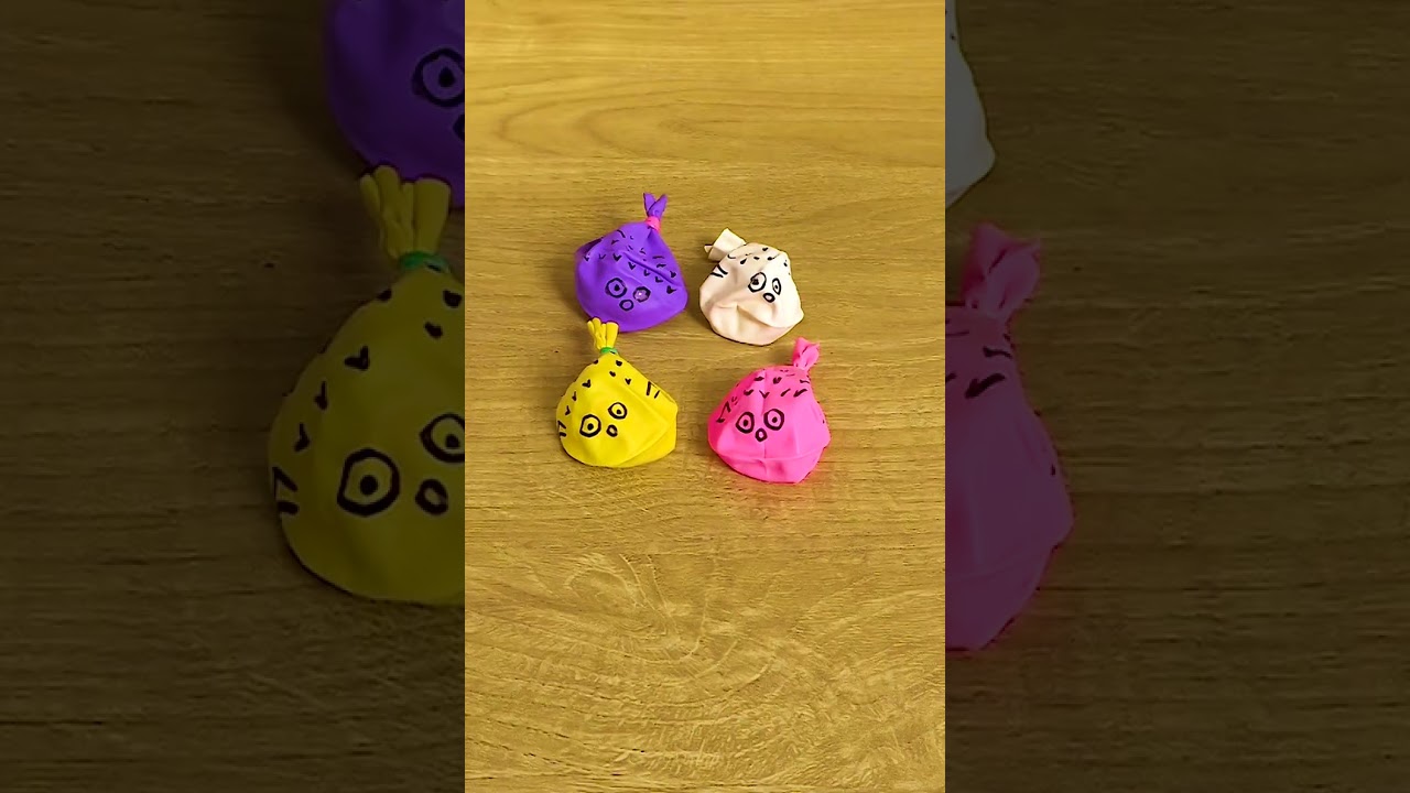 DIY Balloon Pufferfish 🐡 ~ Blowfish