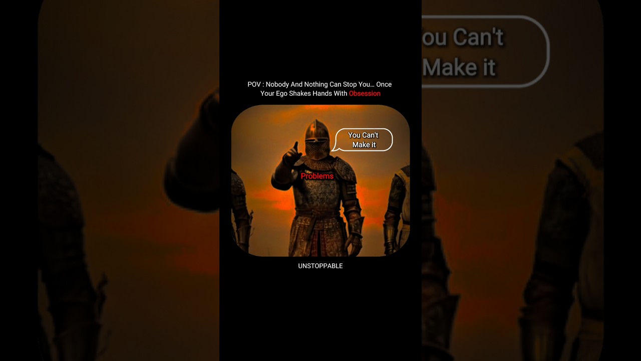 Obsessed Ego #motivation  #mindset #selfimprovement