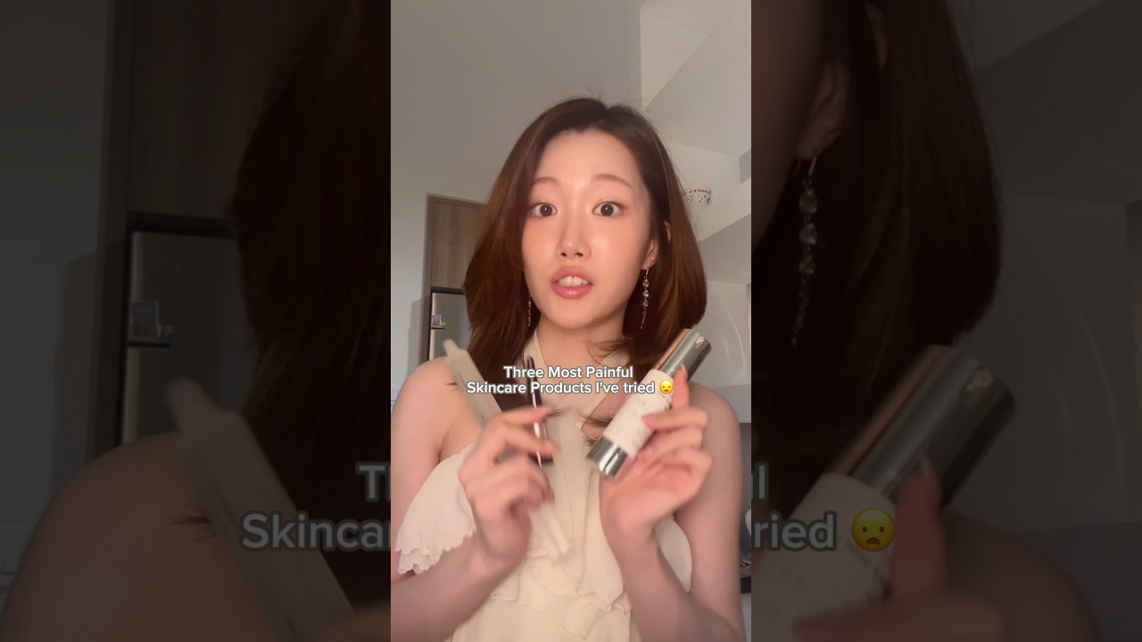 3 Most painful skincare products that actually work 😭☠️