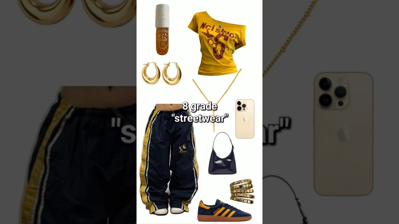 💥5 – 12 grade “streetwear outfits”💥#fashion #cool #outfitideas #style #aesthetic #streetwear #shorts