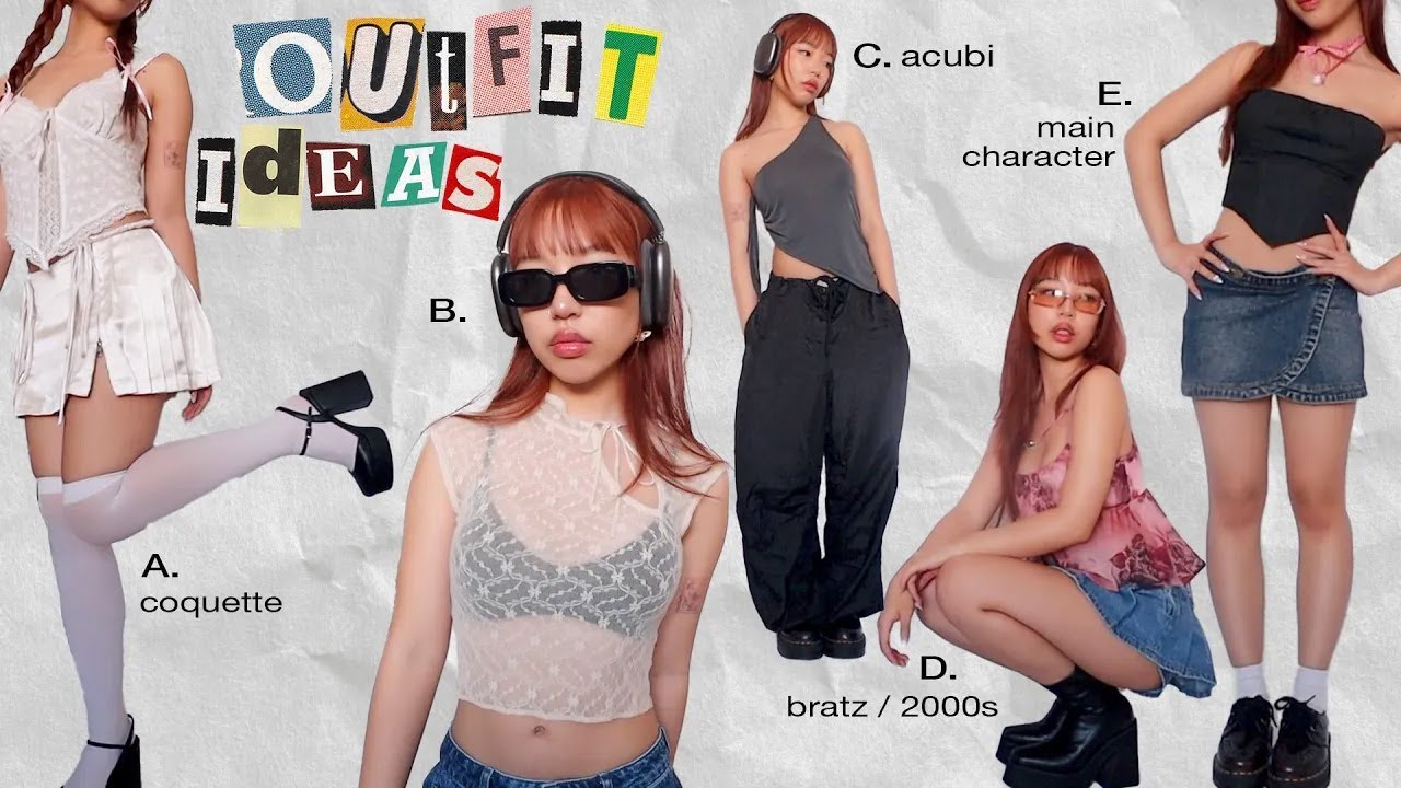 15 OUTFIT IDEAS *choose your aesthetic*