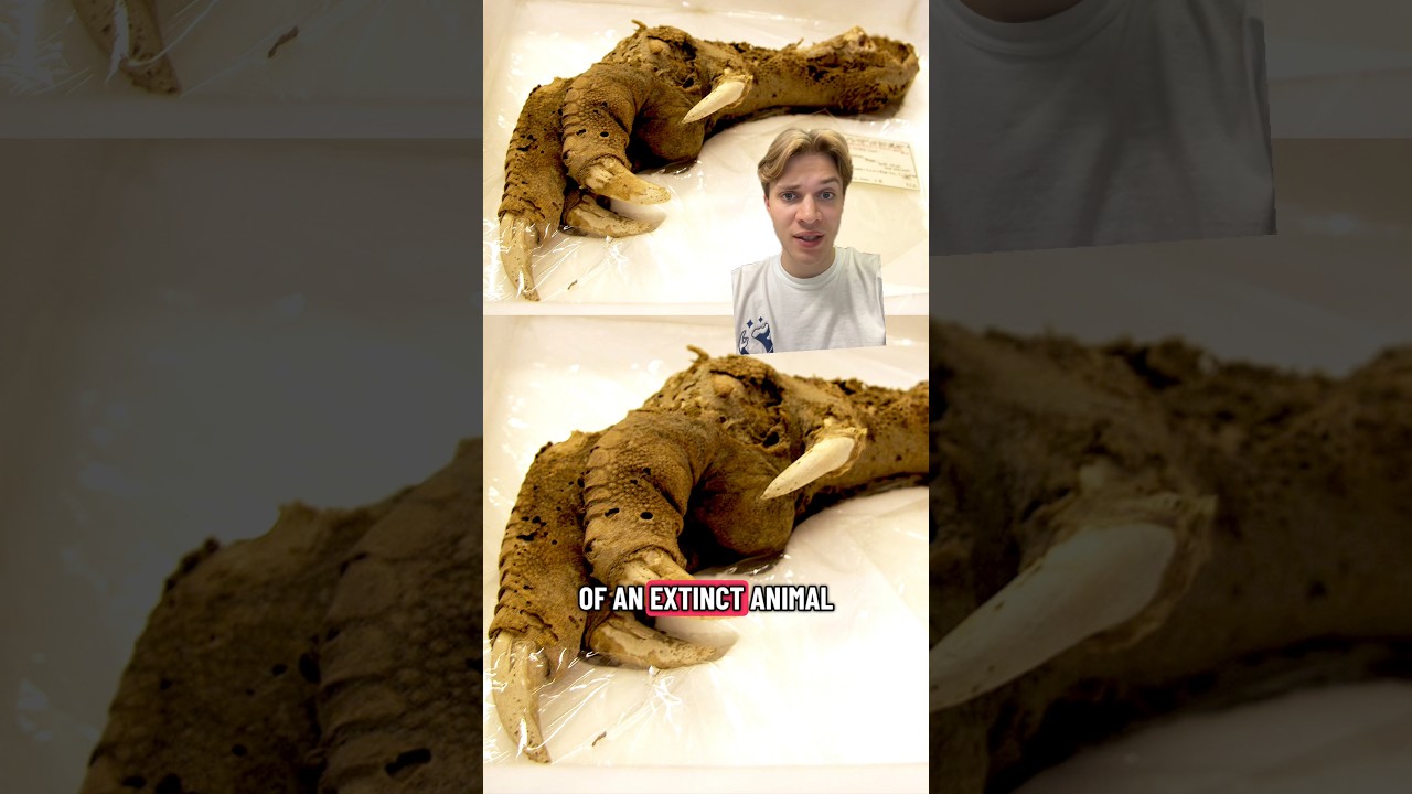 A truly fascinating paleontology discovery from New Zealand! #archaeology #history #palentology