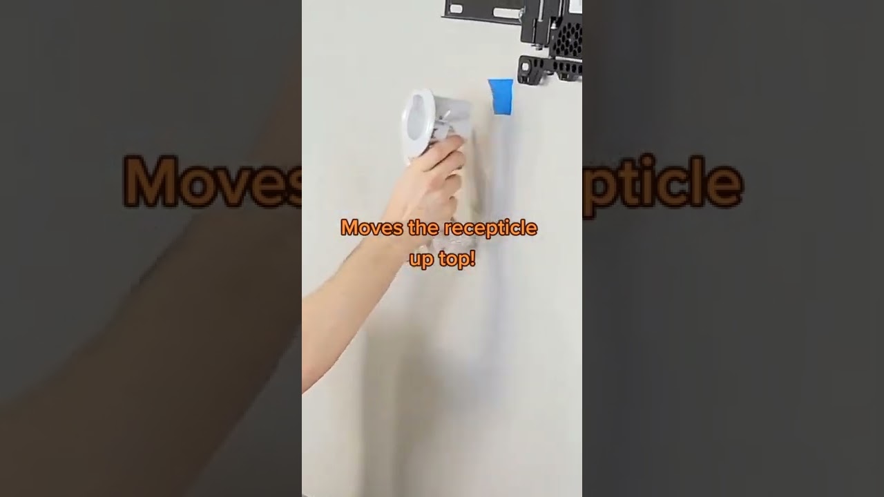 How to hide tv wires #diy #shorts #handyman