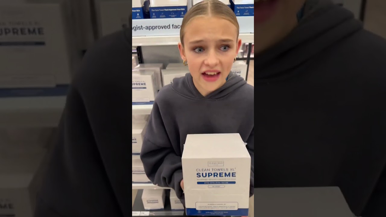 When your sister knows more about skincare then you…