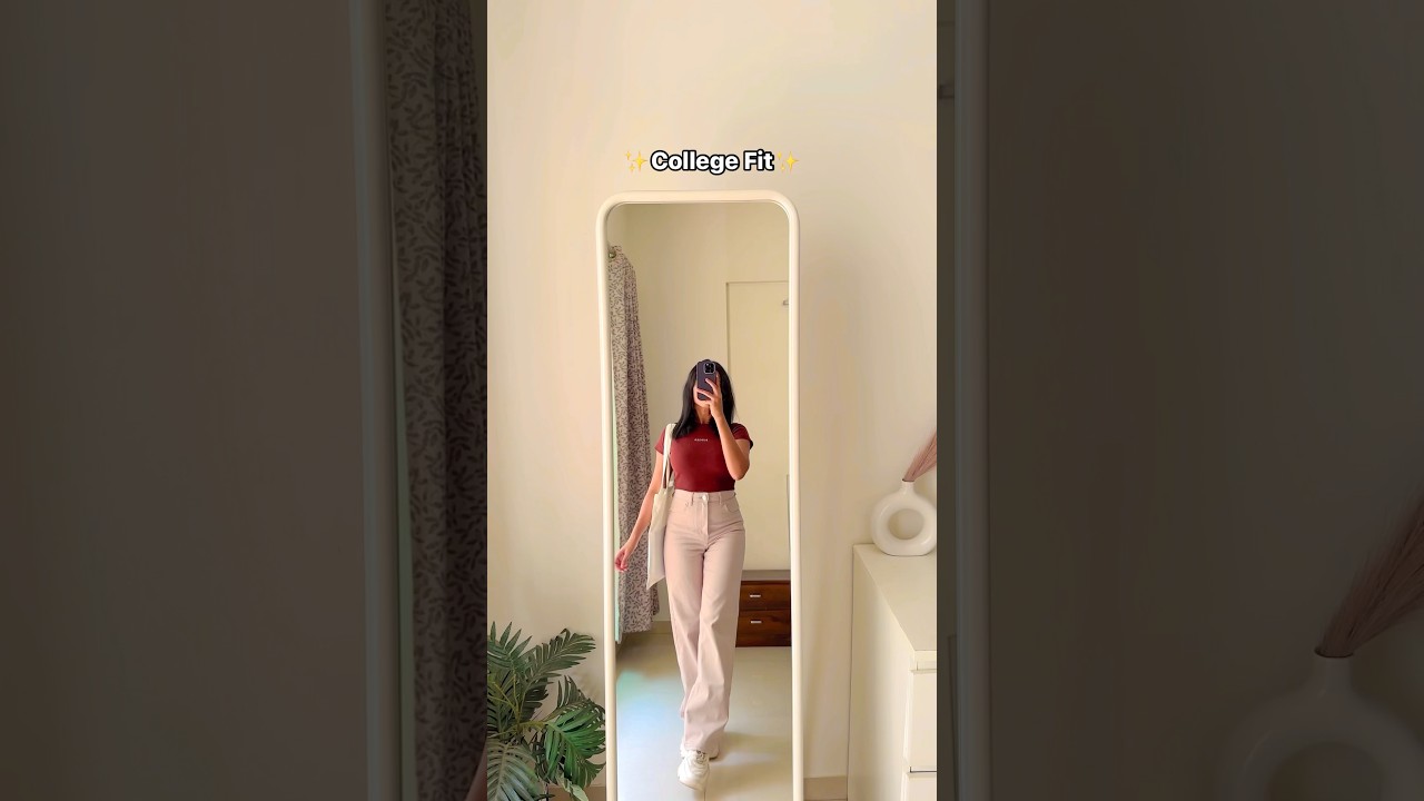 College outfit ideas✨ #shortsindia #college #outfit
