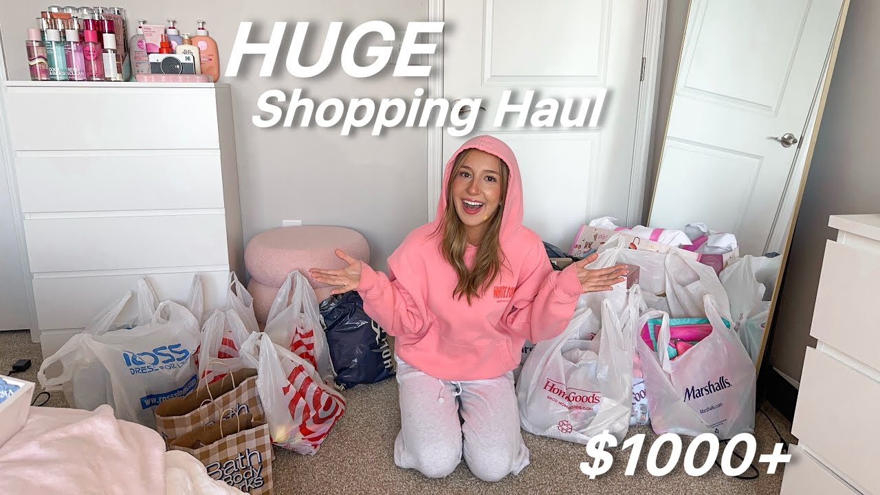 HUGE SHOPPING HAUL | I spent $1000+