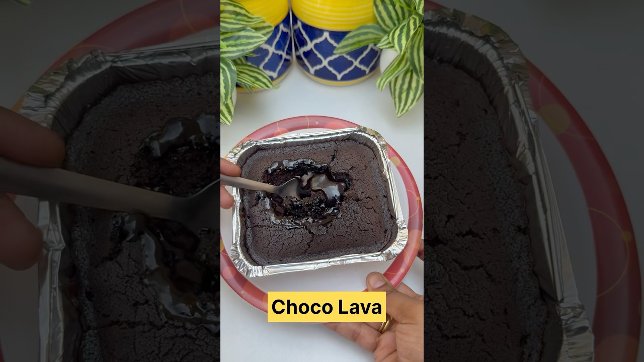 Choco Lava Cake Recipe #shorts