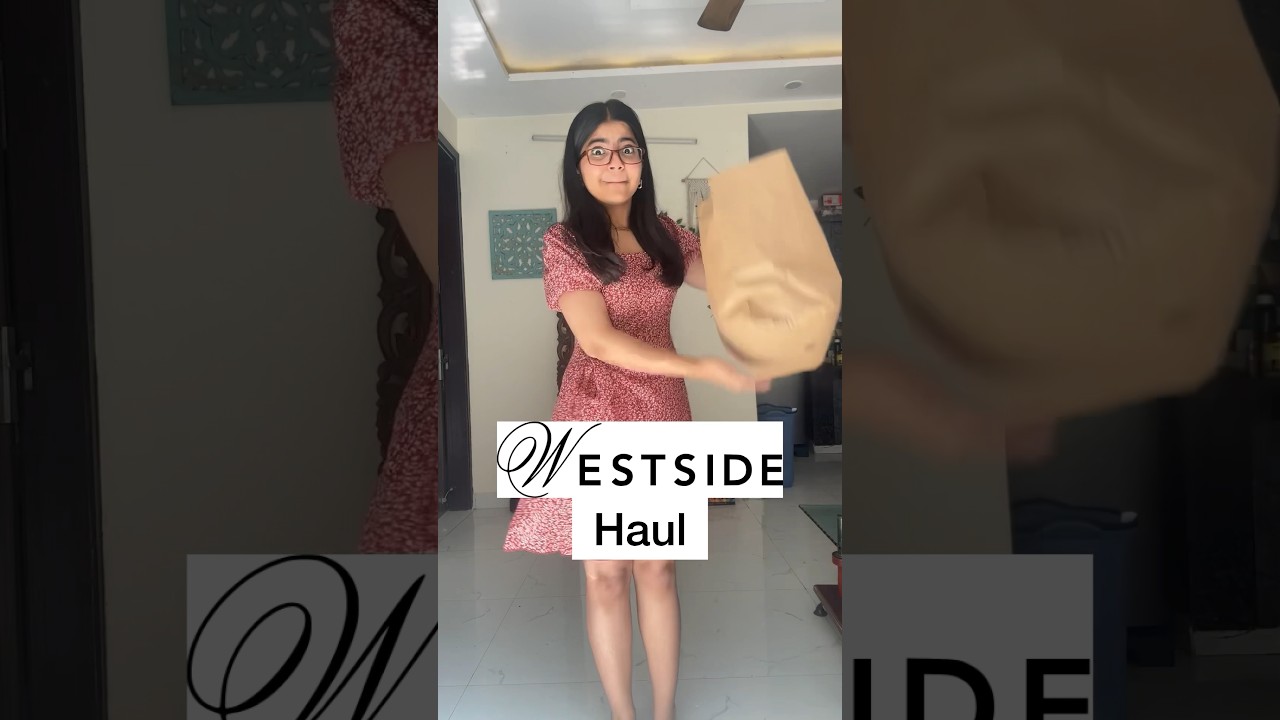 *Huge* Westside Haul 😱😱 || Tejasvi Rajput || #ytshorts #westside #haul